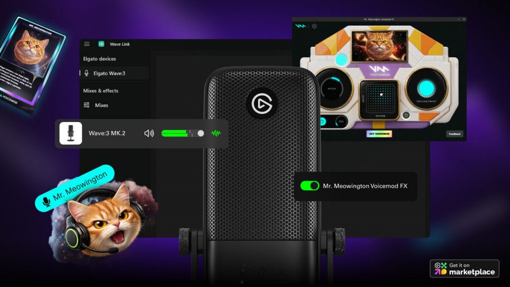 Elgato Kolaborasi dengan Voicemod Hadirkan Efek Suara Native