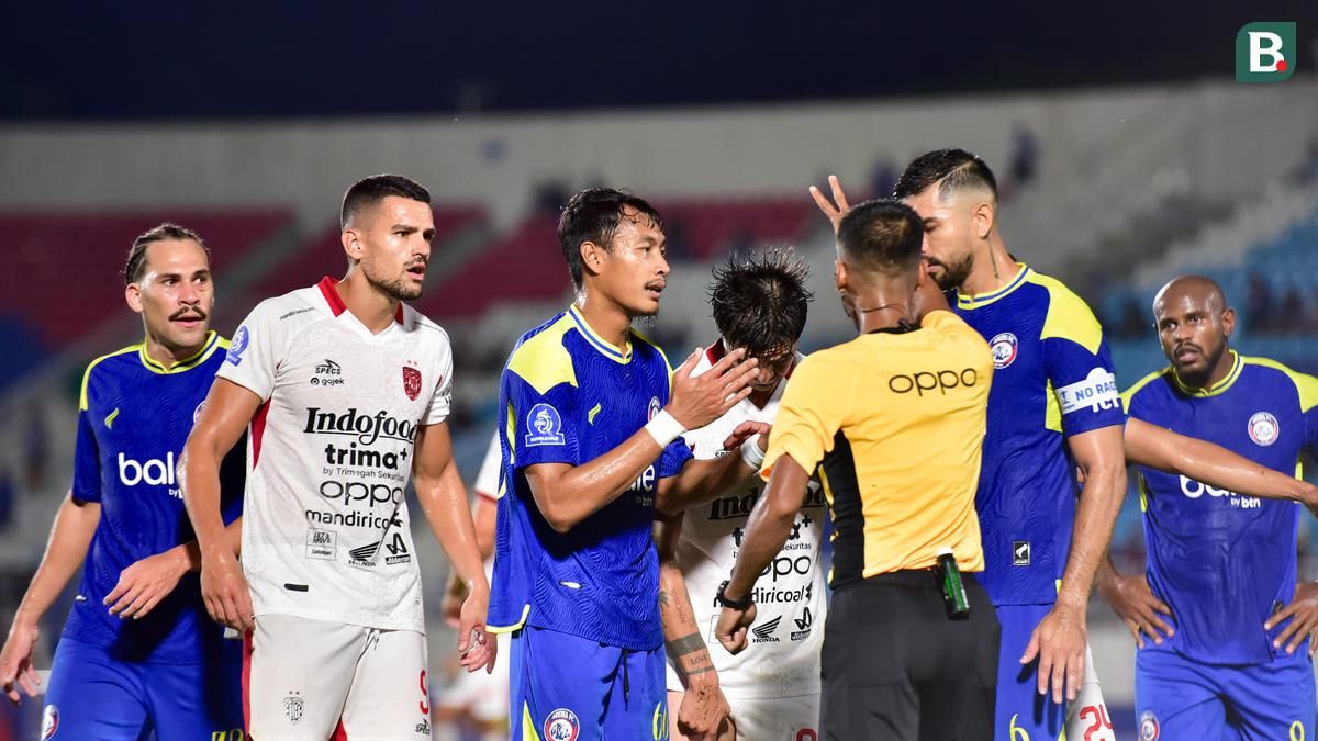 Bali United Amankan Tiga Poin di Kandang Arema FC, Skor 4-3