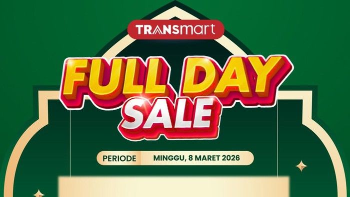 Transmart Full Day Sale Kembali 8 Maret 2026, Diskon Hingga 70%