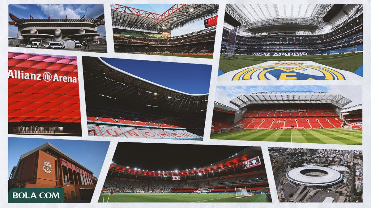 5 Stadion Sepak Bola Paling Terkenal di Dunia