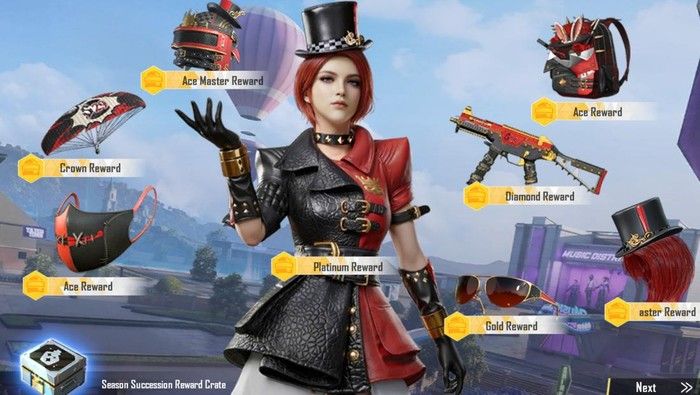 Cara Mendapatkan Skin Permanen Gratis di PUBG Mobile S29