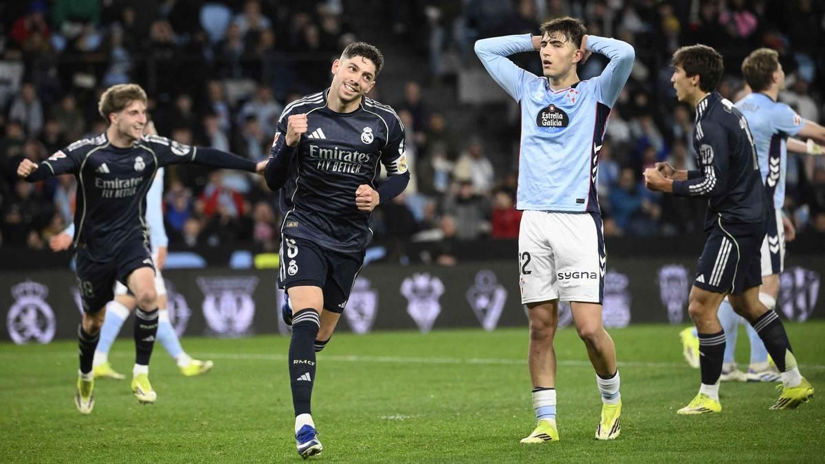 Real Madrid Menang Dramatis atas Celta Vigo