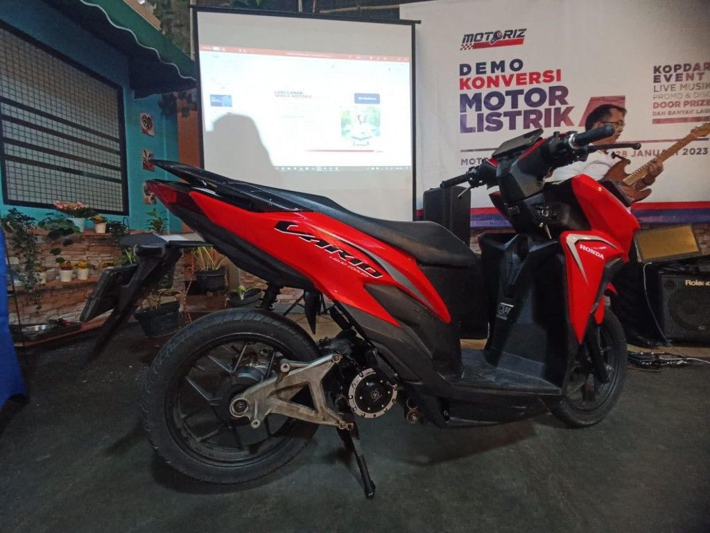 Insentif Konversi Motor Bensin ke Listrik Disiapkan Pemerintah