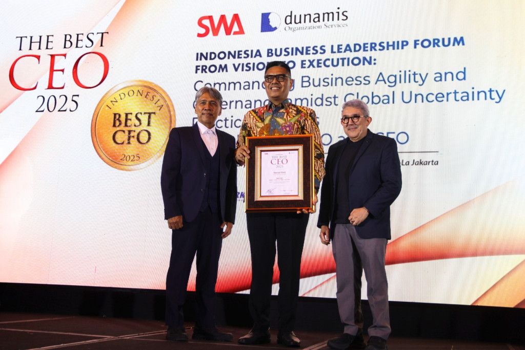 CEO Siemens Indonesia Raih Penghargaan Best CEO 2025