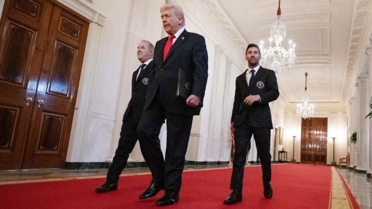 Messi dan Inter Miami Bertemu Trump di Gedung Putih