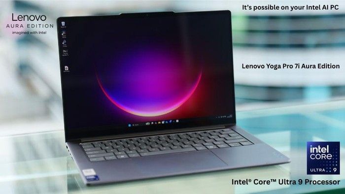 Lenovo Yoga Pro 7i Aura Edition: Laptop Premium untuk Kreator Konten