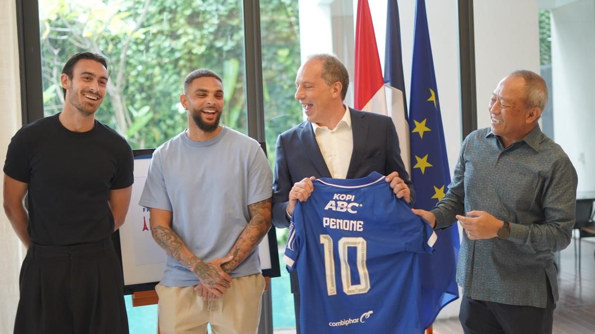 Persib Bandung Jalin Silaturahmi dengan Dubes Prancis di Idulfitri