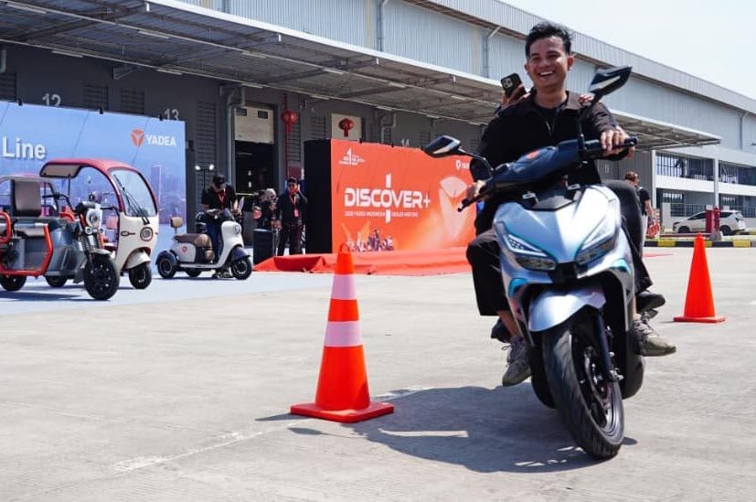 Yadea Siapkan Motor Listrik Baru Jarak Tempuh 150 Km