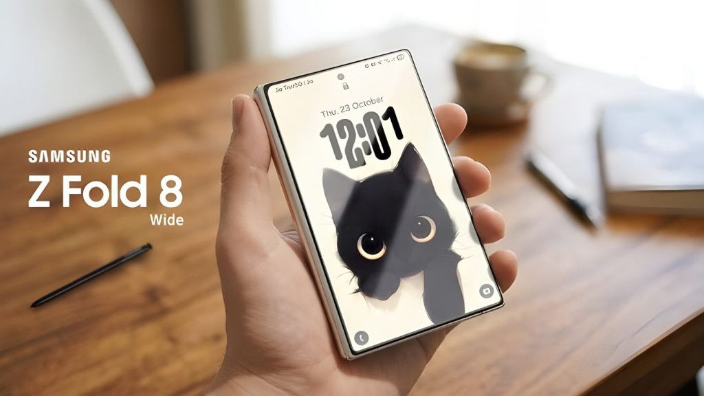 Samsung Galaxy Z Fold 8 Wide Dikabarkan Hadir dengan Desain Baru