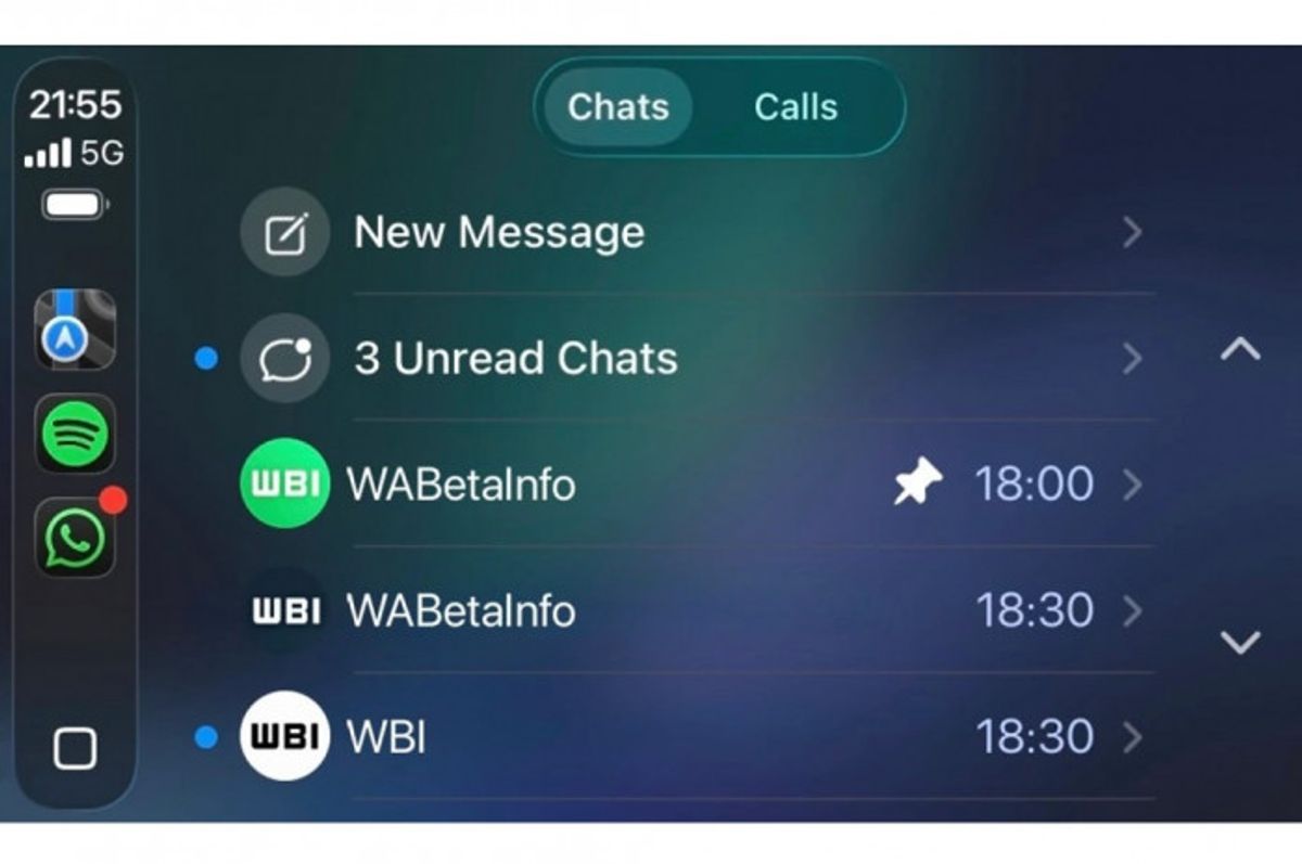 WhatsApp Uji Aplikasi Khusus untuk Apple CarPlay, Akses Chat Lebih Mudah