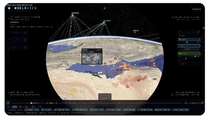 AI ‘Mata Tuhan’ Visualisasikan Detik-detik Serangan AS ke Iran