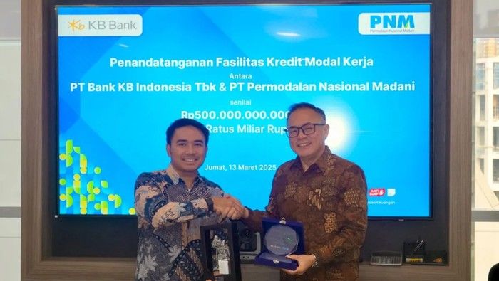 KB Bank Salurkan Rp500 Miliar ke PNM untuk Usaha Mikro
