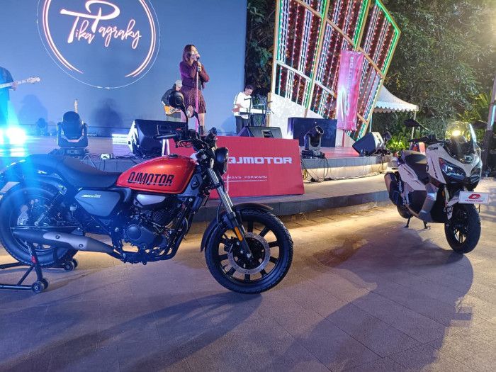 QJMotor Luncurkan Fort 180 Adventure dan SRV 200 MT di Indonesia