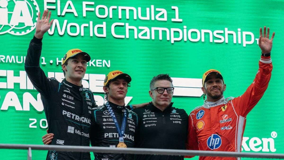 Lewis Hamilton Raih Podium Perdana Bersama Ferrari