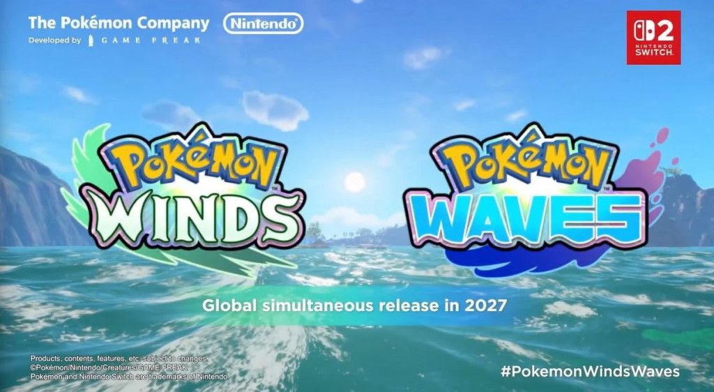 Game Pokemon Winds dan Waves Diumumkan, Ini Perbedaannya