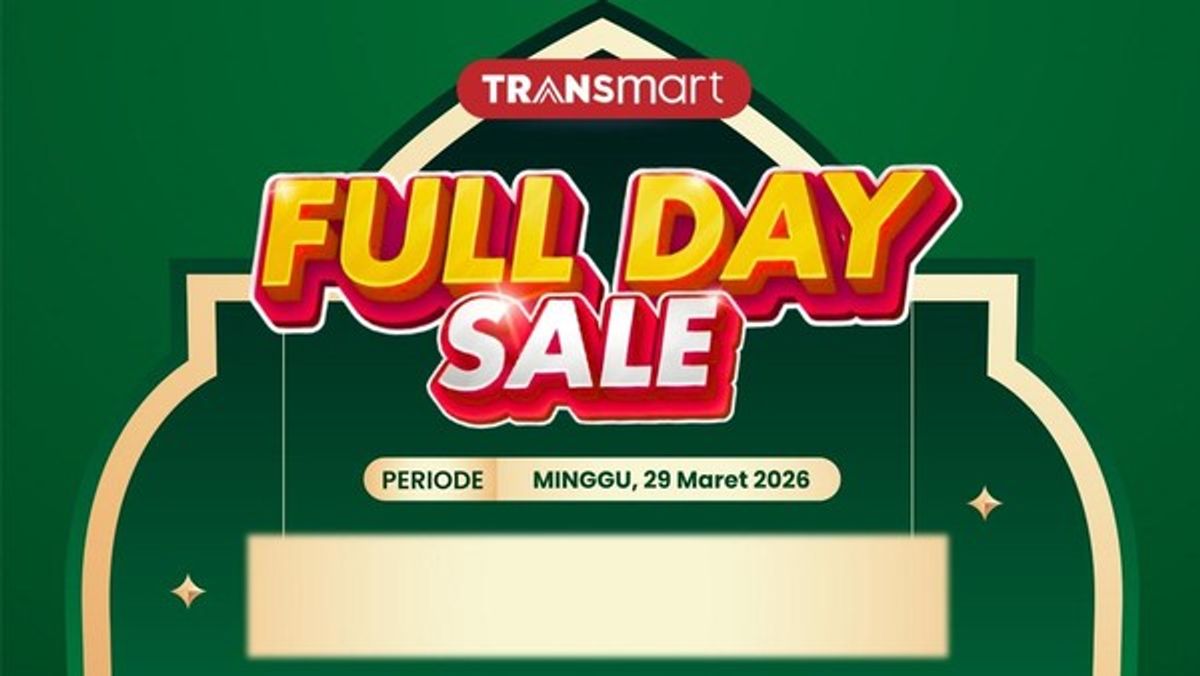 Promo Transmart Full Day Sale 29 Maret 2026: Diskon Elektronik Hingga 50%