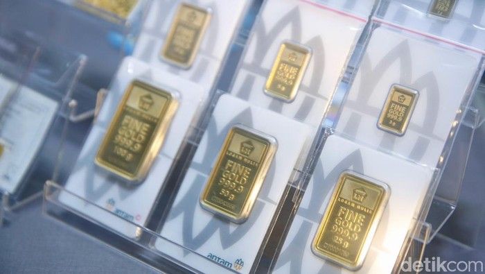 Harga Emas Antam Anjlok Rp 53.000 Per Gram 19 Maret 2026