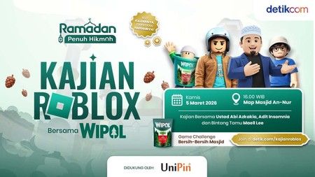 Kajian Roblox Bareng Wipol Hadirkan Mael Lee