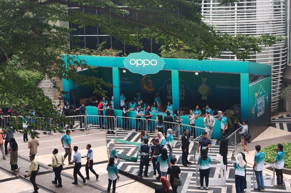 Oppo Bagikan 60.000 Makanan pada Ramadan 2026
