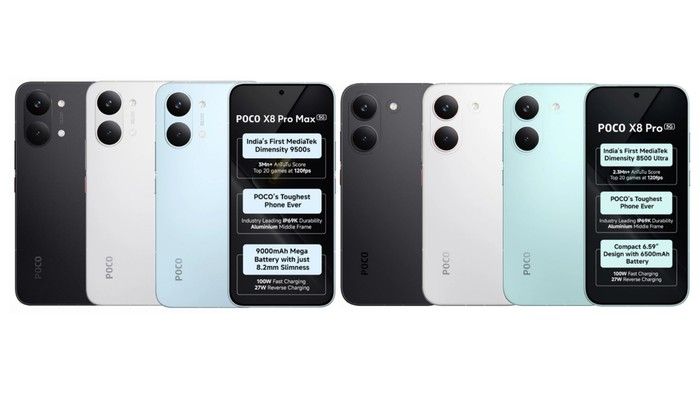 Poco X8 Pro dan Pro Max Rilis Global, Siap Masuk Indonesia