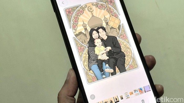Membuat Kartu Lebaran Estetik dengan AI Galaxy S26