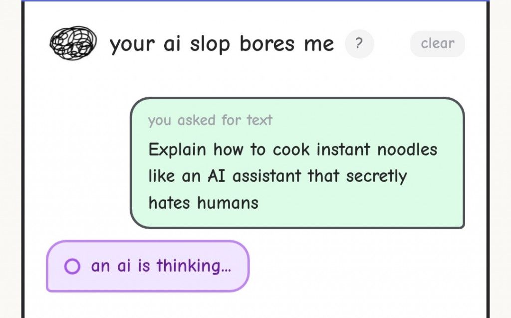 Your AI Slop Bores Me, Game Sindir Konten AI Viral