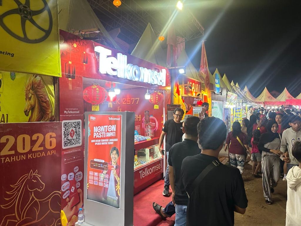Telkomsel Tingkatkan Jaringan 5G untuk Cap Go Meh 2026
