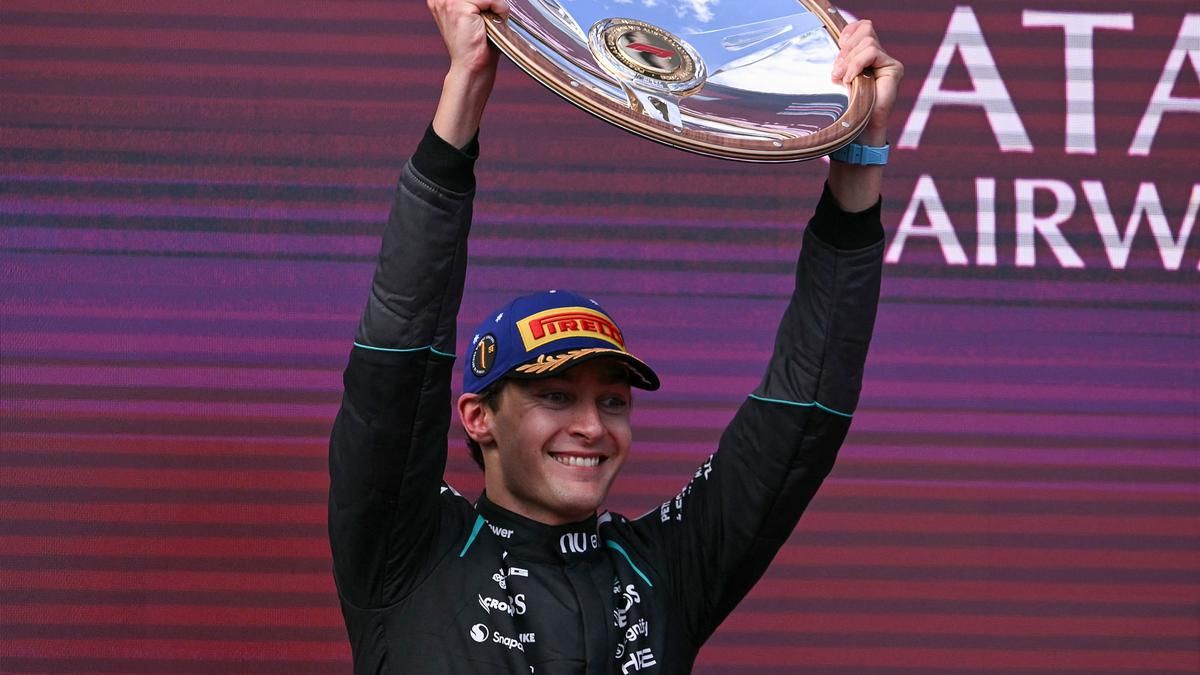 George Russell Menangi F1 GP Australia 8 Maret 2026