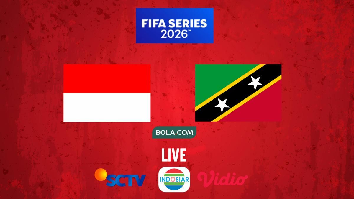 Jadwal Siaran Langsung Indonesia vs Saint Kitts and Nevis 27 Maret 2026