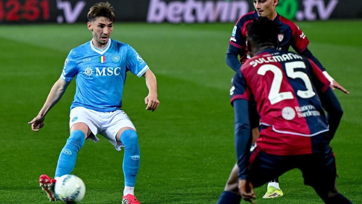 Napoli Geser AC Milan di Serie A 21 Maret 2026