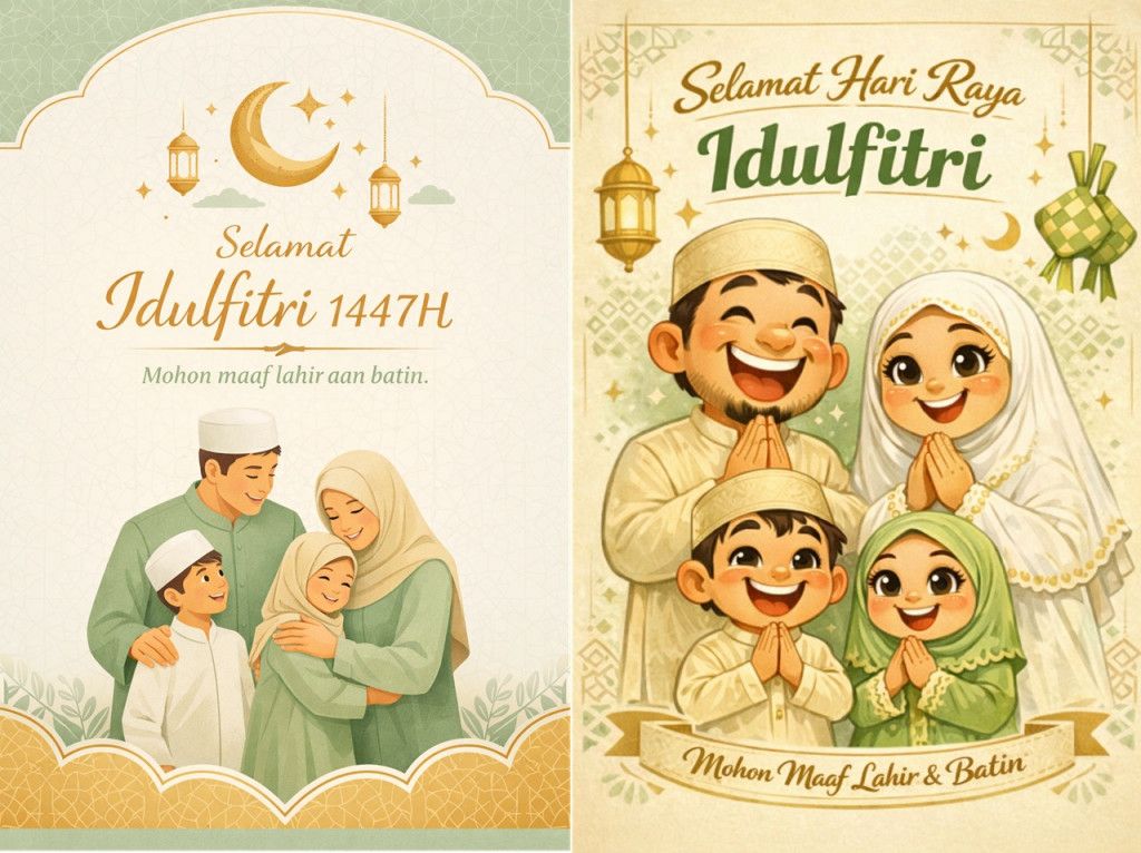 ChatGPT Catat Lonjakan 5.100% Permintaan Karikatur Lebaran
