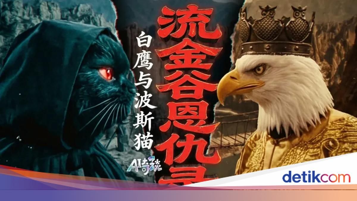 Drama China AI White Eagle vs Persian Cat Sindir Amerika dan Perang Iran
