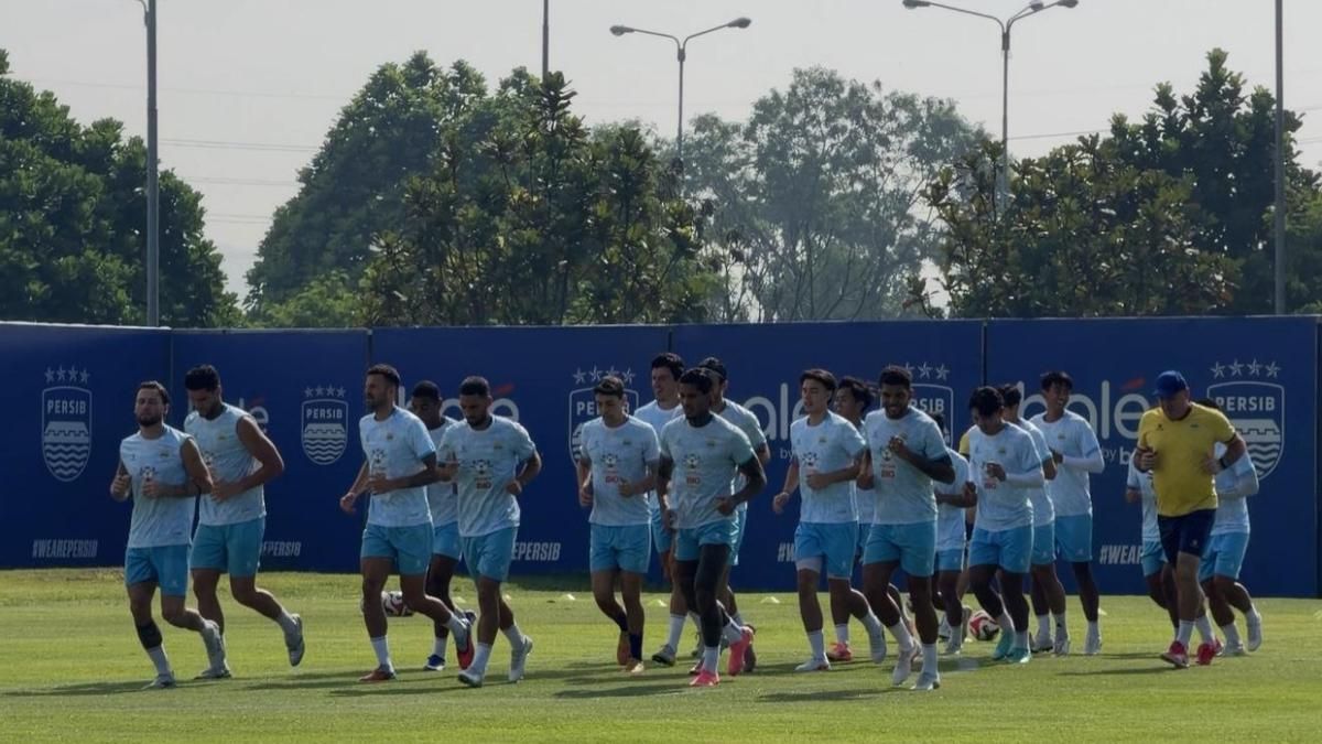 Kondisi Pemain Persib Bandung Usai Libur Lebaran Terpantau Baik