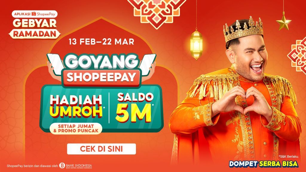 Goyang ShopeePay Ramaikan Ramadan dengan Hadiah Miliaran