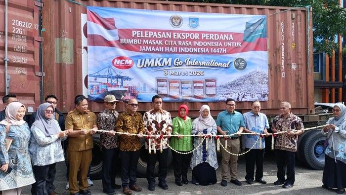 PT NCM Ekspor Perdana Bumbu Masak ke Arab Saudi