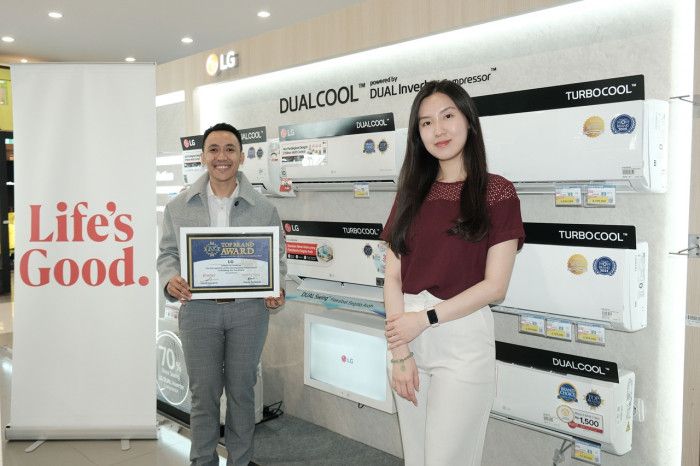 AC LG Kembali Raih Top Brand Award 2026