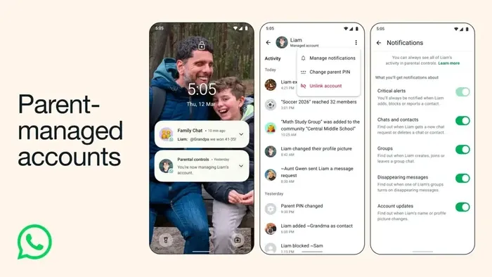 WhatsApp Segera Rilis Fitur Pantau Chat Anak