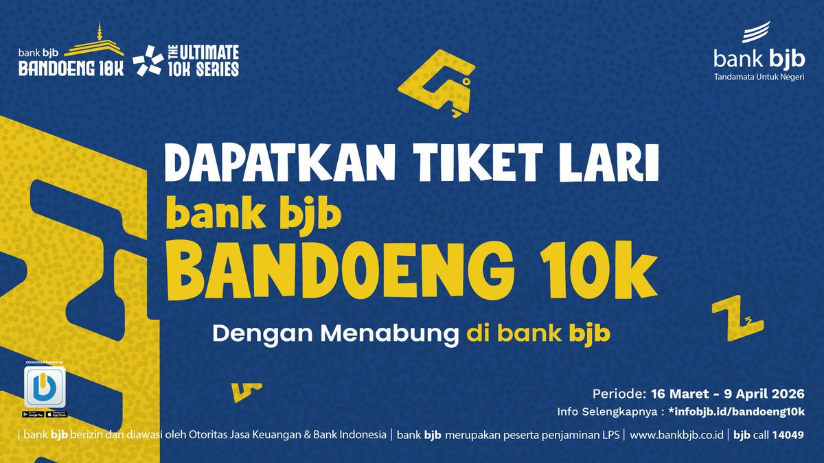 bank bjb Gelar Promo Tiket Lari Bandoeng 10K