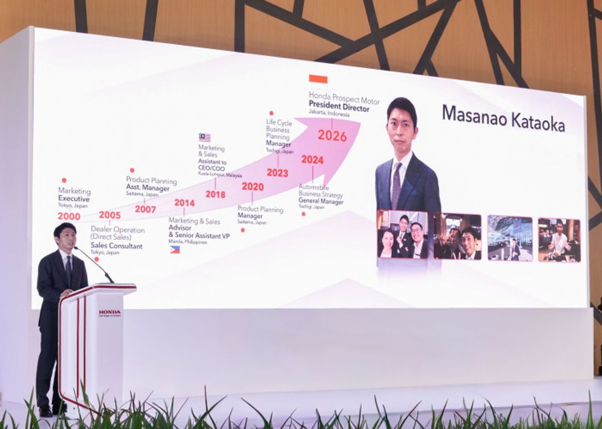 Masanao Kataoka Pimpin Honda Indonesia di Tengah Tantangan Penjualan