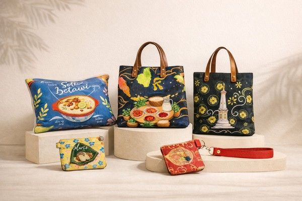 UMKM Yummy Craft Angkat Kuliner Nusantara Jadi Produk Kriya