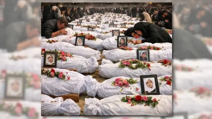 Foto Viral Tragedi Minab Iran Ternyata Buatan AI