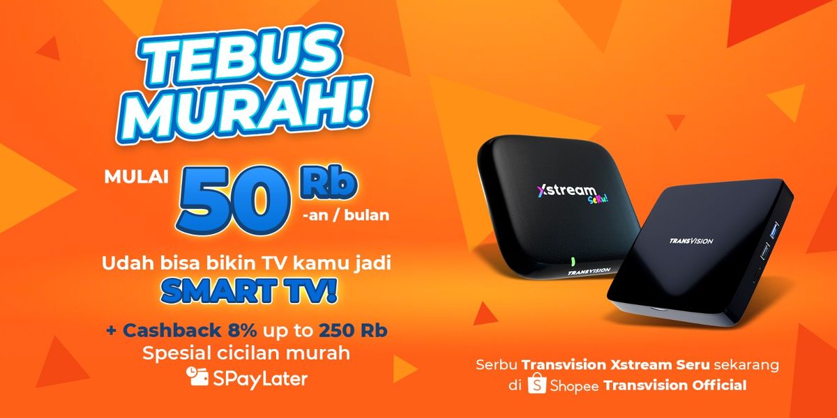 Transvision Berikan Hiburan Lengkap dengan Diskon Pembayaran Allo Paylater