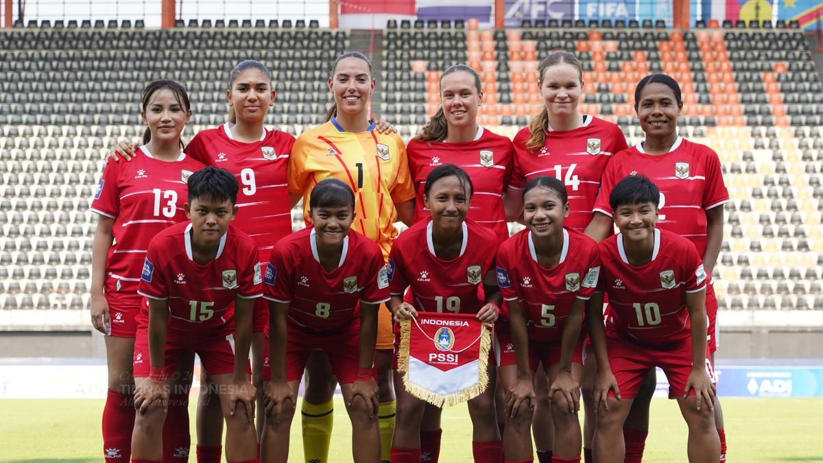 Peringkat FIFA Timnas Putri Indonesia Turun ke Posisi 106