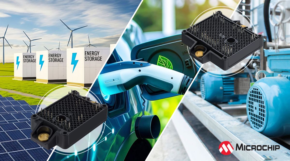 Microchip Technology Luncurkan Modul Daya BZPACK mSiC Terbaru
