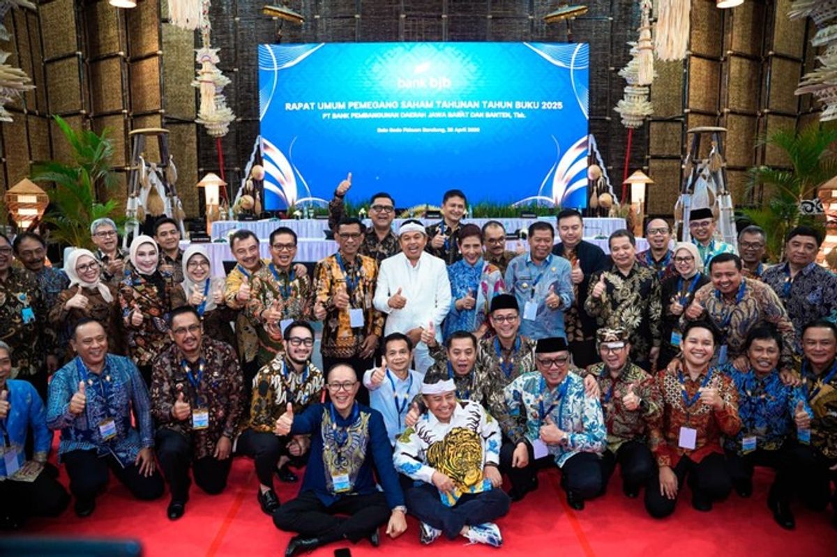 Bank BJB Bagikan Dividen Rp 900 Miliar dari Laba Buku 2025