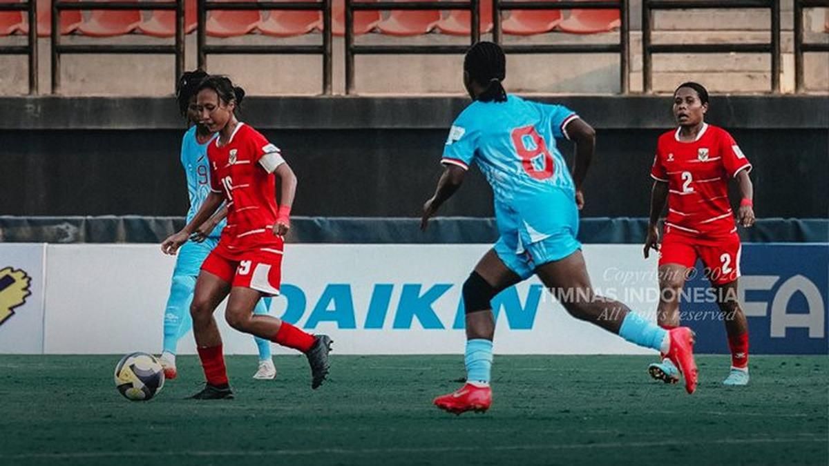 Timnas Putri Indonesia Kalah Telak 1-7 dari DR Congo di FIFA Series 2026