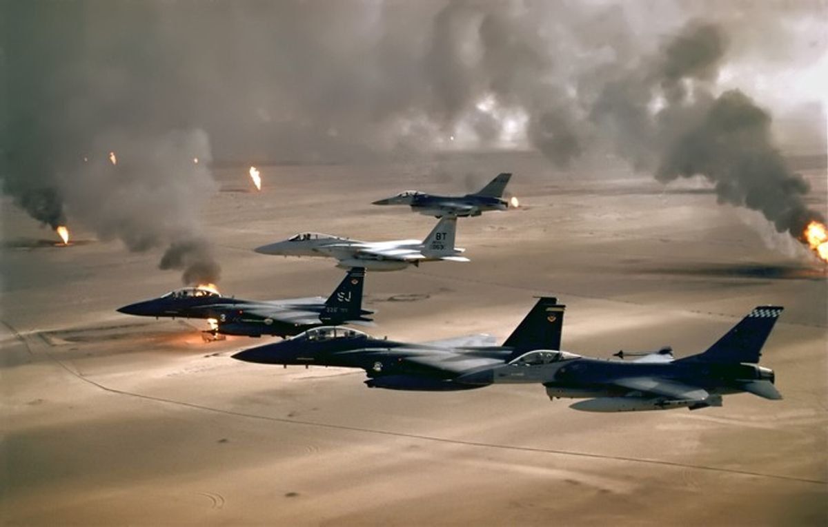 Jet F-15E dan A-10 AS Diduga Ditembak Jatuh Iran