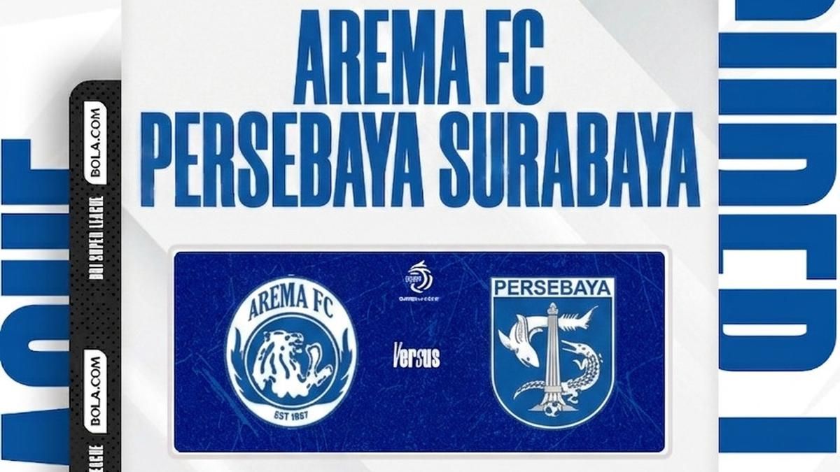 Arema FC Jamu Persebaya Surabaya di Stadion Kapten I Wayan Dipta