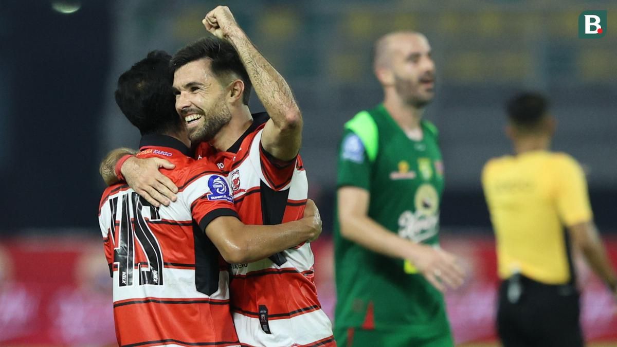 Madura United Tundukkan Persebaya Surabaya 2-1 di Gelora Bung Tomo