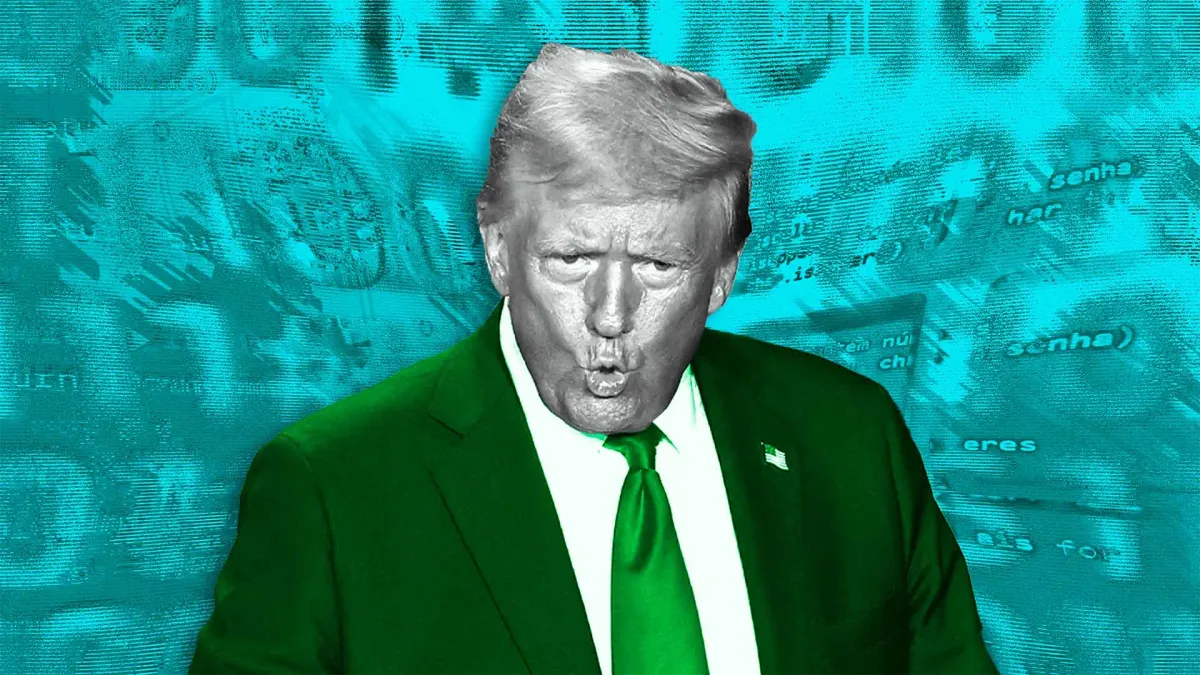 Donald Trump Hapus Unggahan Gambar AI Berisi Sosok Makhluk Bertanduk
